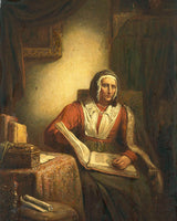 जॉर्ज-गिलिस-हैनन-1834-बूढ़ी-महिला-पढ़ने-कला-प्रिंट-ललित-कला-पुनरुत्पादन-दीवार-कला-आईडी-एपीआईटी5एलएक्सवाईएक्स