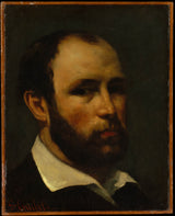 古斯塔夫·庫爾貝-1862-男人藝術肖像印刷美術複製品牆藝術 id-apyu3r2ex