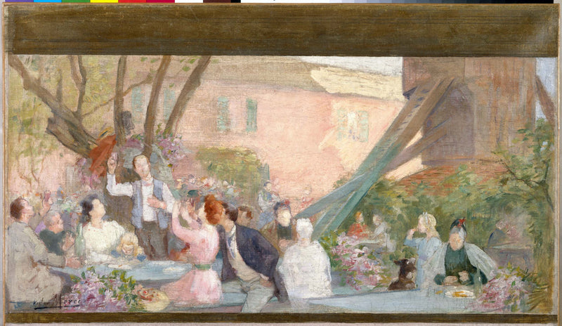 victor-marec-1893-sketch-for-mayor-of-bagnolet-a-toast-art-print-fine-art-reproduction-wall-art