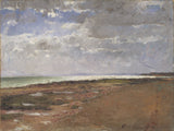 卡爾-弗雷德里克-希爾-1876-盧克-藝術印刷品-美術-複製品-牆藝術-id-aq0au1fhz 的海灘