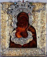 ecole-de-la-region-de-yaroslavl-1781-the-mother-of-god-of-vladimir-art-print-fine-art-reprodukcija-zidna