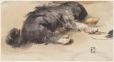 johan-daniel-koelman-1841-spiaceho-psika-videne-z-poza-umeleckej-vytlače-výtvarnej-umeleckej-reprodukcie-steny-art-id-aq26lt3tw