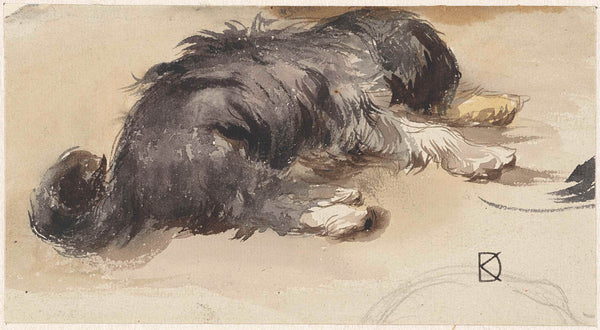 johan-daniel-koelman-1841-sleeping-dog-seen-from-behind-art-print-fine-art-reproduction-wall-art-id-aq26lt3tw