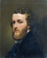 georg-koberwein-1850-selfportret-kuns-druk-fyn-kuns-reproduksie-muurkuns-id-aq30lyi4m
