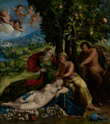 Dosso-Dossi-1524-mytologisk-scene-art-print-fine-art-gjengivelse-vegg-art-id-aq4gxhj8b