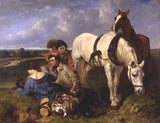 John-Frederick-śledź-1850-Barney-zostaw-dziewczyny-w spokoju-sztuka-druk-reprodukcja-dzieł sztuki-sztuka-ścienna-id-aq4uma0ri