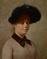 존-오-아담스-1880-메리-거트루드-에셀-워커-아트-프린트-미술-복제-벽-아트-id-aq6n8f4wb의 초상화