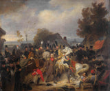 cornelis-kruseman-1837-princ-od-narandže-mijenja-svog-ranjenog-konja-za vrijeme-umjetničke-print-fine-art-reproduction-wall-art-id-aq7o0mdny