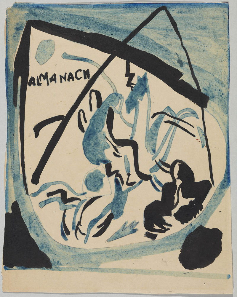 wassily-kandinsky-design-for-the-cover-of-the-almanacder-blaue-reiter-art-print-fine-art-reproduction-wall-art-id-aq8vxhtn8