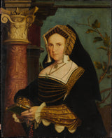 漢斯霍爾拜因年輕女士吉爾福德瑪麗沃頓出生 1500 年藝術印刷美術複製品牆藝術 id aq9i5xtry