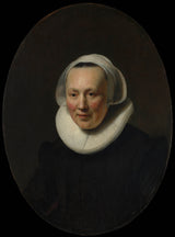 rembrandt-van-rijn-1633-porträtt-av-en-kvinna-konsttryck-finkonst-reproduktion-väggkonst-id-aq9q7xmmv