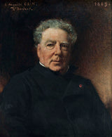 leon-bonnat-1889-portret-van-auguste-cain-kuns-druk-fyn-kuns-reproduksie-muurkuns