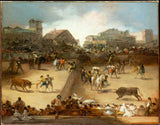 Goya-korida-v-a-rozdelený-ring-art-tlač-fine-art-reprodukcia stenou-art-id-aqcj06ptg