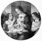 domenico ghirlandaio麦当娜和孩子与天使的艺术印刷精美的艺术复制墙艺术ID aqcp0h3lc