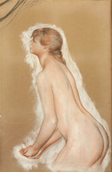 pierre-auguste-renoir-1885-sprøjtende-figur-studie-til-de-store-badende-kunsttryk-fin-kunst-reproduktion-vægkunst-id-aqdtbcbmc