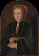 barthel-bruyn-the-elder-1533-portrét-ženy-umelecká-tlač-výtvarná-umelecká reprodukcia-nástenného-art-id-aqg0qlo2h