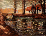 ernest-Lawson-1900-rijeka-pejzaž-umjetnost-tisak-likovna-reprodukcija-zid-umjetnost-id-aqgdeukfx