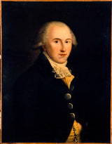 匿名 1790 年推测奥古斯丁·罗伯斯庇尔赛义德小罗伯斯庇尔的肖像 1763-1794 年艺术印刷品美术复制品墙壁艺术