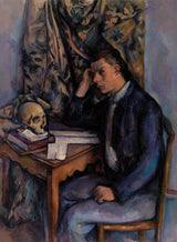 paul-cézanne-jeune-homme-et-crâne-jeune-homme-sur-le-crâne-art-print-fine-art-reproduction-wall-art-id-aqgs7zs8p