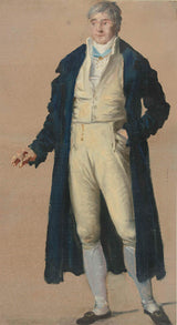 未知的 1800 年托克维尔伯爵肖像简而言之艺术印刷精美艺术复制墙艺术 ID-aqgw4f5ny