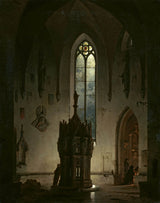 赫爾曼·戴克-1854-毀壞的教堂藝術印刷美術複製品牆藝術 id-aqhyi1arr