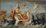 約翰·辛格爾頓·科普利 1754 年海王星回歸藝術印刷精美藝術複製品牆藝術 id-aqi88011f
