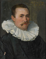 desconhecido-1597-retrato-de-um-homem-impressão-arte-impressão-reprodução-de-finas-arte-arte-de-parede-id-aqj0j0zjb
