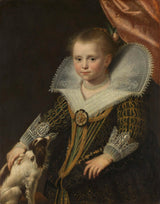 паулус-мореелсе-1623-портрет-девојке-познате-као-мала-принцеза-уметност-принт-фине-арт-репродуцтион-валл-арт-ид-акјркиј02