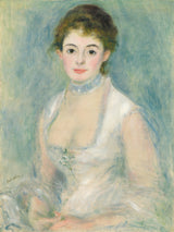 Pierre-Auguste Renoir - 1876-pani-Henriot-art-print-fine-art-reprodukčnej-wall-art-id-aqk3wxy0y