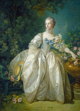 francois-boucher-1766-madame-bergeret-art-print-reprodukcja-dzieł sztuki-sztuka-ścienna-id-aqkcapgpy