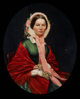 巴頓·斯·海斯的肖像埃倫·豪瑟·海斯藝術印刷品美術複製品牆藝術 ID aqky52hky