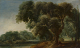 jacob-van-geel-1636-imaginária-paisagem-arborizada-impressão-de-arte-reprodução-de-finas-artes-arte-de-parede-id-aqn48n0co