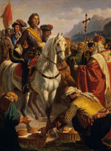 卡尔·冯·布拉斯1864王子尤金·波恩到波斯尼亚1697艺术印刷精细艺术复制品墙艺术idaqo8h93jk