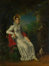 Francois-Gerard-1820-portrett-of-Marie-Caroline-Ferdin-Louise-Napoli-art-print-kunst--gjengivelse-vegg-art-id-aqoukbwtz
