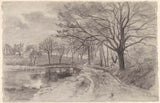 camille-pissarro-1860-paisagem-com-stream-art-print-fine-art-reprodução-arte-de-parede-id-aqowlzirf
