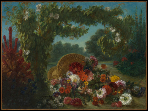 eugene-delacroix-1848-basket-of-flowers-art-print-fine-art-reproduction-wall-art-id-aqpcir3rx
