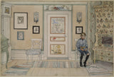 卡爾-拉爾森-1895-在家裡的角落裡-26-水彩畫-藝術印刷-美術複製品-牆藝術-id-aqpmrab0i