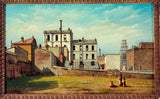 c-bussilliet-1870-the-nys-city-street-of-orillon-art-print-fine-art-reprodução-arte de parede