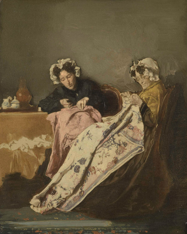 alexander-hugo-bakker-korff-1860-two-ladies-at-their-sewing-art-print-fine-art-reproduction-wall-art-id-aqpyi810s