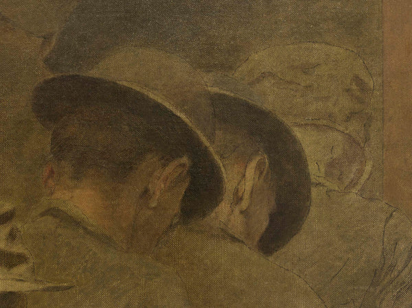 fernand-pelez-1904-the-bite-of-bread-men-up-the-steps-group-art-print-fine-art-reproduction-wall-art