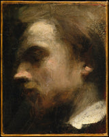 亨利·范汀·劳特1858年-自画像艺术打印精美艺术复制品墙艺术id aqug5jwlz