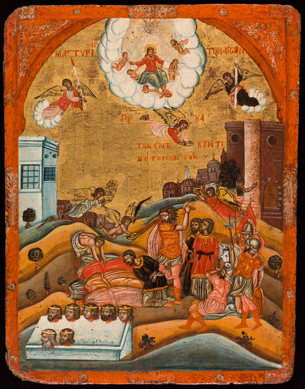 ecole-cretoise-1668-ten-martyrs-of-crete-art-print-fine-art-reproduction-wall-art