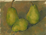 Paul-Cezanne-1879-Three-Pears-Art-Print-Fine-Art-Reproduktion-Wand-Kunst-ID-aqxoaq4lh