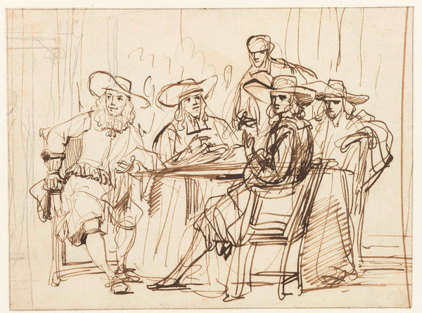 gerbrand-van-den-eeckhout-1667-about-people-of-the-wine-guild-rowers-amsterdam-art-print-fine-art-reproduction-wall-art-id-aqy090snu