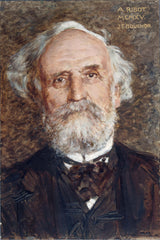 joseph-felix-bouchor-1915-肖像-阿尔伯特·里伯特1842-1923-政治家艺术印刷精美的艺术复制品墙上艺术