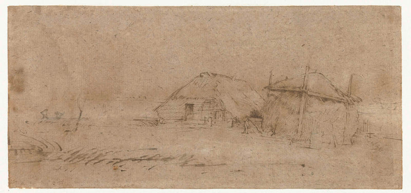 rembrandt-van-rijn-1650-farmhouse-with-haystack-in-a-polder-art-print-fine-art-reproduction-wall-art-id-aqyn5abqt