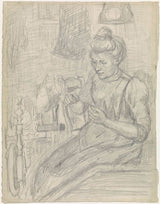 约瑟夫-以色列-1834-纺纱-女人-艺术-印刷-精美-艺术-复制品-墙-艺术-id-aqzpagx1s