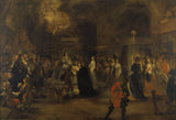 於爾根·奧文斯·查爾斯·x·古斯塔夫斯的婚姻-1654-藝術印刷-精美藝術-複製品-牆-藝術-id-ar01cq2eo