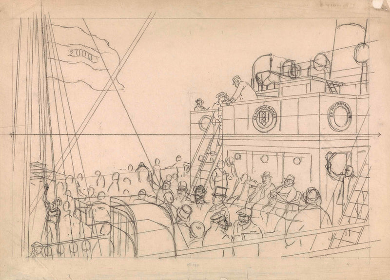 johan-braakensiek-1915-design-for-illustration-in-the-amsterdam-the-2000th-art-print-fine-art-reproduction-wall-art-id-ar1ln1jd8