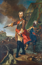 約翰·戈特弗里德·奧爾巴赫-1730-薩沃伊尤金王子作為一般藝術印刷品美術複製品牆藝術 id-ar25lxjjk